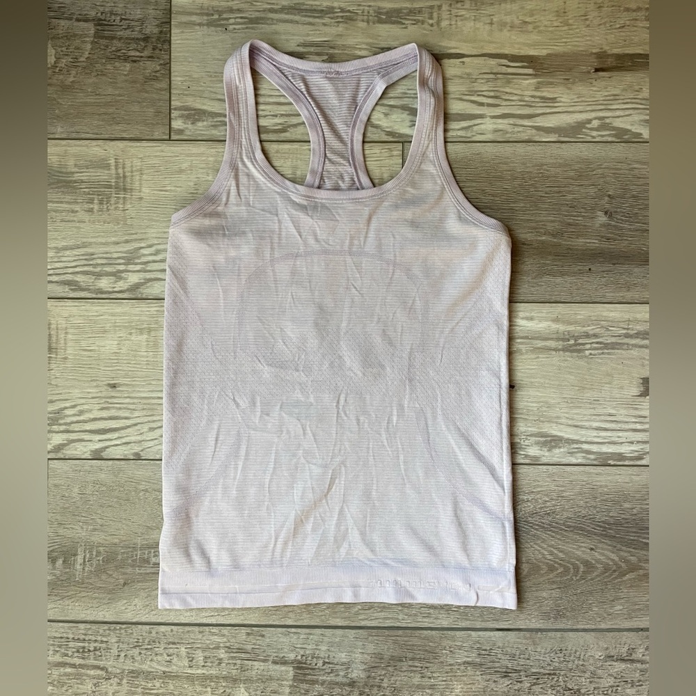 purple lilac lululemon swiftly tank